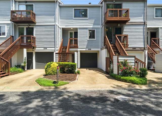 Property at 232 Mill Point Dr, Hampton, VA 23669, 2 beds, 2.5 baths
