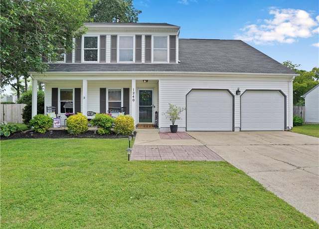Property at 1240 Mozart Dr, Virginia Beach, VA 23454, 4 beds, 2.5 baths