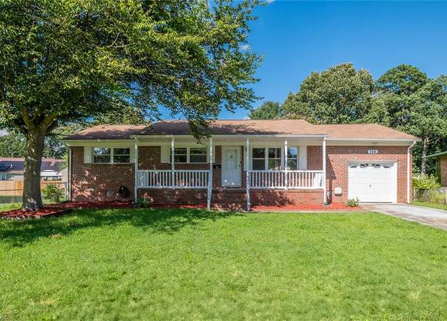 Property at 726 Sunnywood Rd, Newport News, VA 23601, 3 beds, 2 baths