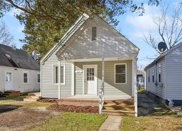 Property at 609 Walnut St, Franklin, VA 23851, 2 beds, 1 bath