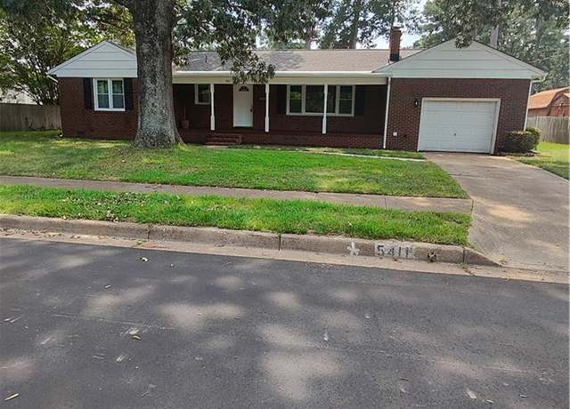 Property at 5411 Curlew Dr, Norfolk, VA 23502, 3 beds, 2 baths