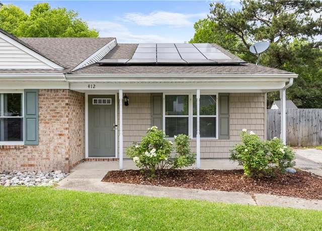 Property at 412 Cobblewood Bnd, Chesapeake, VA 23320, 3 beds, 2 baths