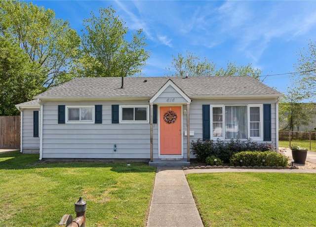 Property at 616 Renn Rd, Hampton, VA 23663, 2 beds, 1.5 baths