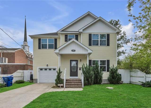 Property at 1061 Bland St, Norfolk, VA 23513, 4 beds, 2.5 baths