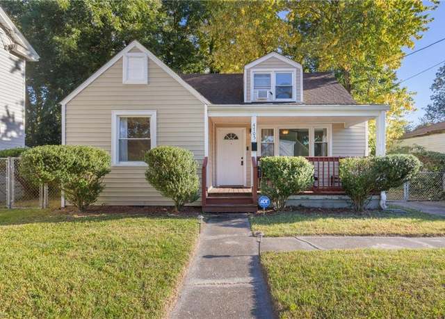 Property at 4705 Winthrop St, Norfolk, VA 23513, 3 beds, 2 baths