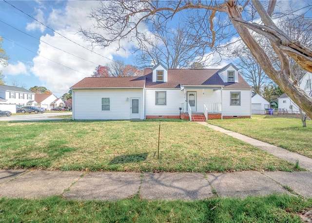 Property at 2434 Shafer St, Norfolk, VA 23513, 4 beds, 2 baths