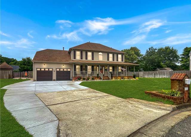 Property at 201 Kensington Way, Chesapeake, VA 23322, 5 beds, 2.5 baths