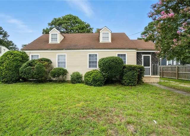 Property at 12  S S Colin Dr, Portsmouth, VA 23701, 3 beds, 1 bath