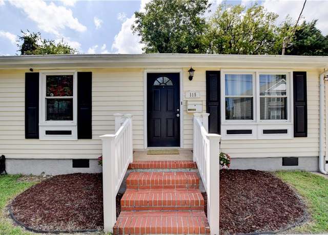 Property at 115 Dooley St, Hampton, VA 23669, 3 beds, 1.5 baths