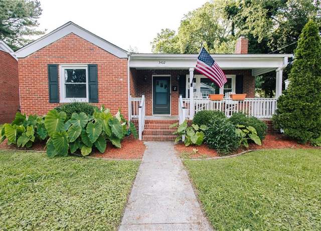 Property at 3402 Monroe St St, Portsmouth, VA 23703, 3 beds, 1 bath