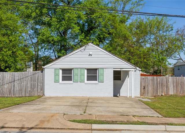 Property at 347 Ireland St, Hampton, VA 23663, 3 beds, 1.5 baths