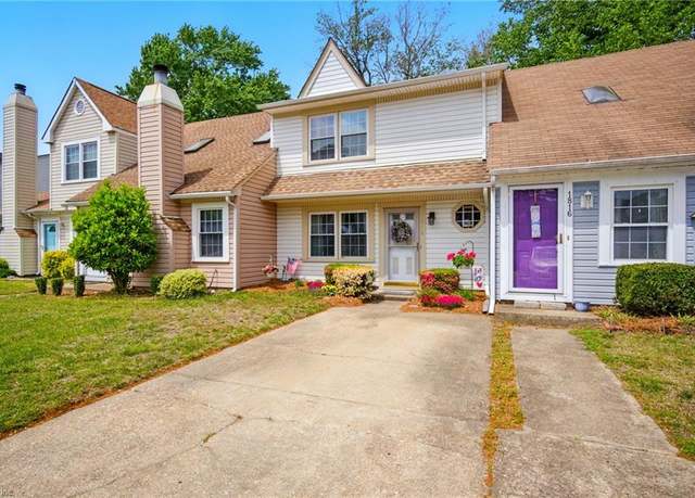 Property at 1814 Beckwood Cmn, Chesapeake, VA 23320, 2 beds, 1.5 baths
