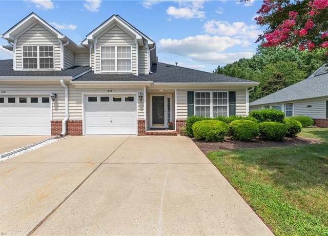 Property at 238 Wingate Dr, Williamsburg, VA 23185, 3 beds, 3 baths