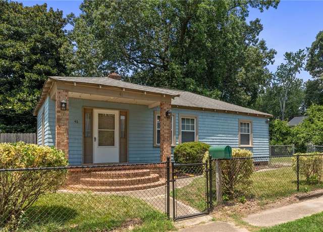 Property at 41 Irwin St, Portsmouth, VA 23702, 3 beds, 1 bath