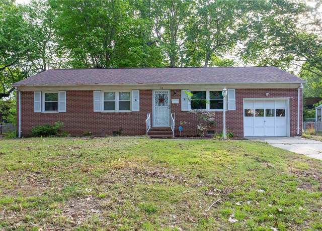 Property at 114 Tillerson Dr, Newport News, VA 23602, 3 beds, 2 baths