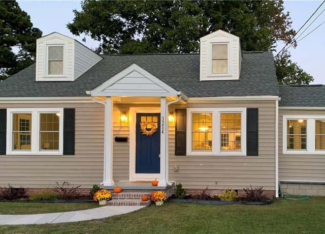Property at 3214 Chalfin Ave, Norfolk, VA 23513, 4 beds, 2 baths