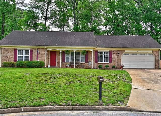Property at 1720 Moon Valley Dr, Virginia Beach, VA 23453, 4 beds, 2 baths