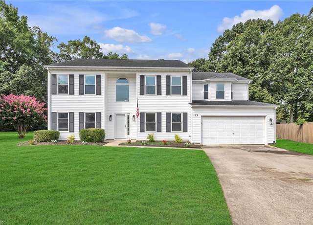 Property at 23 Applewood Dr, Hampton, VA 23666, 4 beds, 2.5 baths