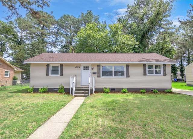 Property at 413 Norcum Cir, Portsmouth, VA 23701, 4 beds, 2 baths