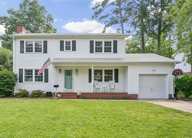 Property at 143 Moline Dr, Newport News, VA 23606, 3 beds, 2.5 baths