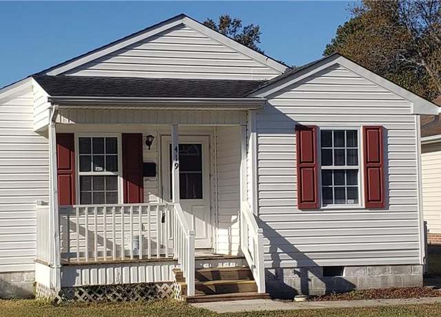 Property at 419 Bruce St, Franklin, VA 23851, 3 beds, 2 baths