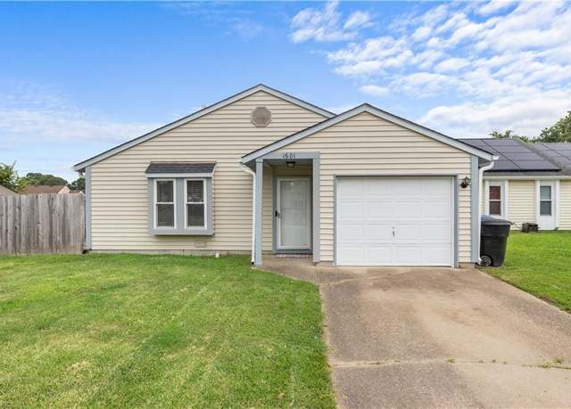 Property at 1601 Dominion Ct, Virginia Beach, VA 23453, 3 beds, 2 baths