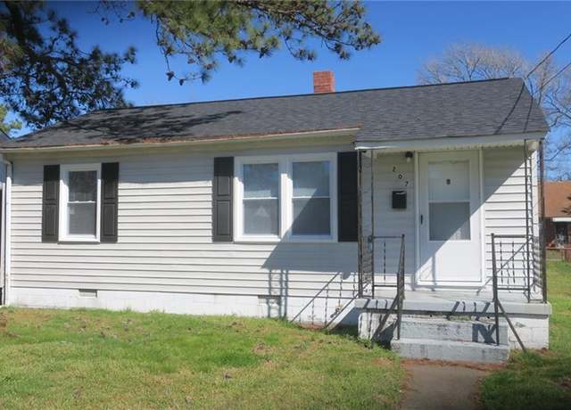 Property at 207 Woodstock St, Portsmouth, VA 23701, 3 beds, 1 bath