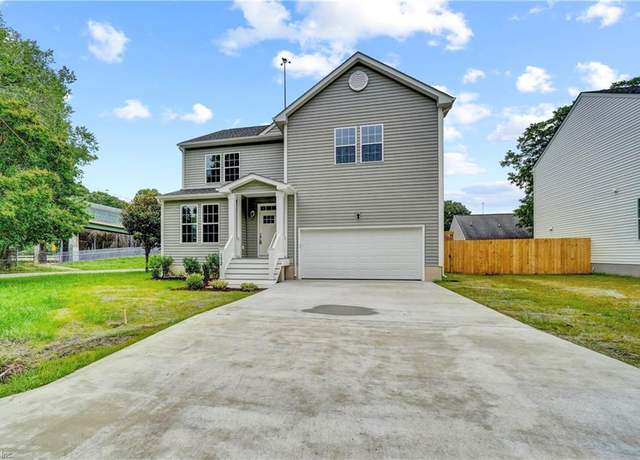 Property at 172 Honaker Ave, Norfolk, VA 23502, 4 beds, 2.5 baths