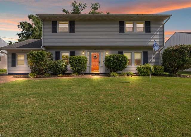 Property at 16 Diggs Dr, Hampton, VA 23666, 4 beds, 2.5 baths