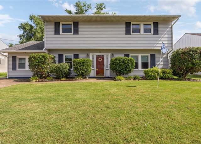 Property at 16 Diggs Dr, Hampton, VA 23666, 4 beds, 2.5 baths
