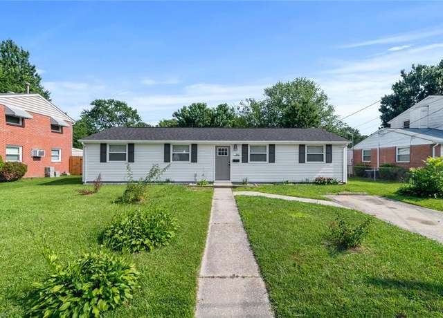 Property at 1512 Cronin Dr, Hampton, VA 23663, 4 beds, 2 baths