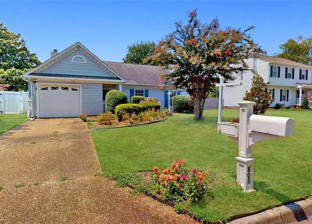Property at 803 Ashley Pl, Newport News, VA 23608, 3 beds, 2 baths
