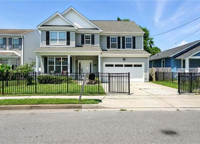 Property at 1072 Kane St, Norfolk, VA 23513, 4 beds, 2.5 baths