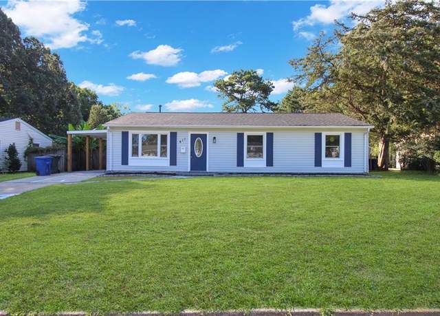 Property at 411 Dunmore Dr, Newport News, VA 23602, 3 beds, 2 baths