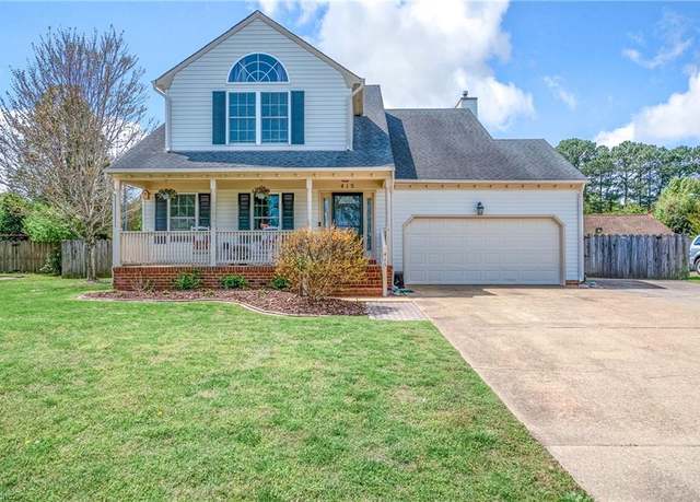 Property at 415 Shadwell Ter, Chesapeake, VA 23322, 4 beds, 2.5 baths
