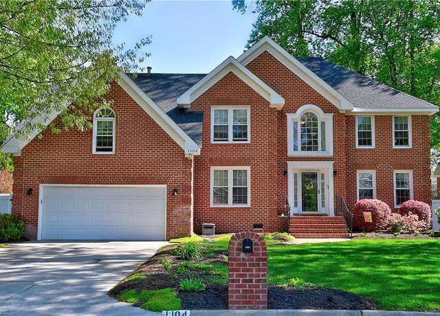Property at 1104 Old Coach Rd, Chesapeake, VA 23322, 5 beds, 3 baths