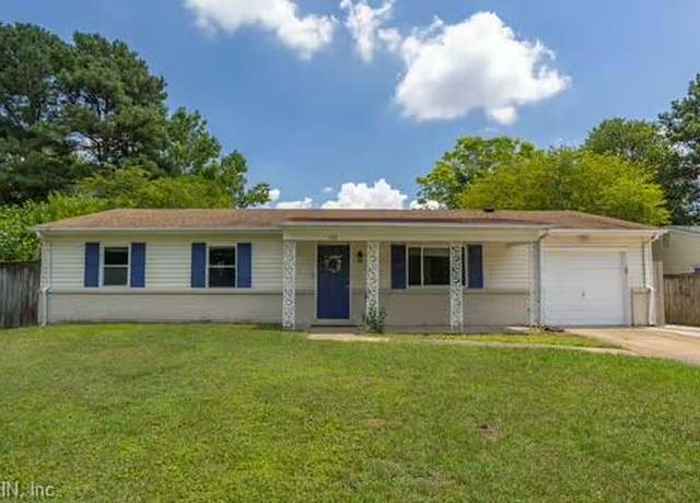 Property at 1105 Sir Gawaine Dr, Chesapeake, VA 23323, 3 beds, 2 baths