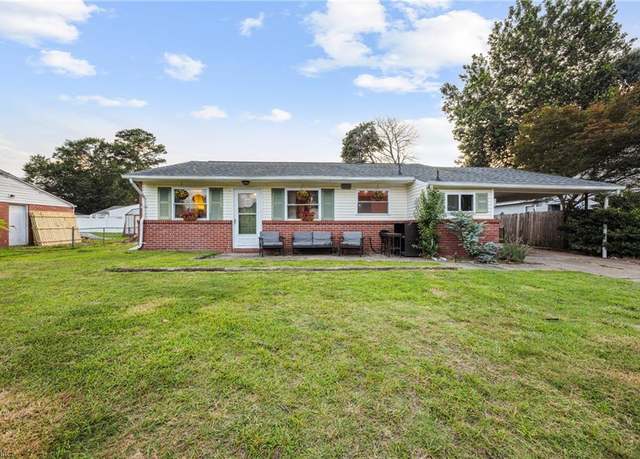 Property at 425 Bamboo Ln, Virginia Beach, VA 23452, 3 beds, 1 bath