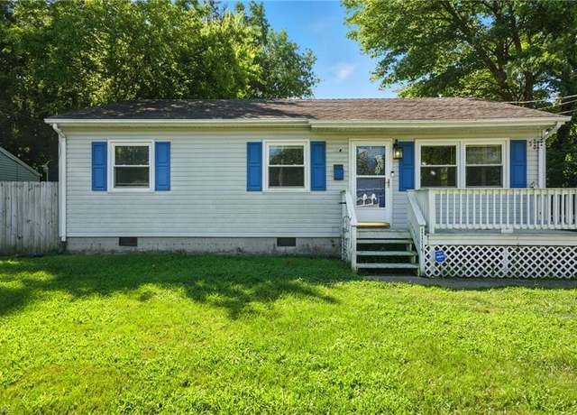 Property at 1114 74th St, Newport News, VA 23605, 3 beds, 1 bath