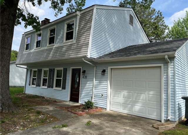 Property at 420 Cottonwood St, Newport News, VA 23608, 3 beds, 2.5 baths