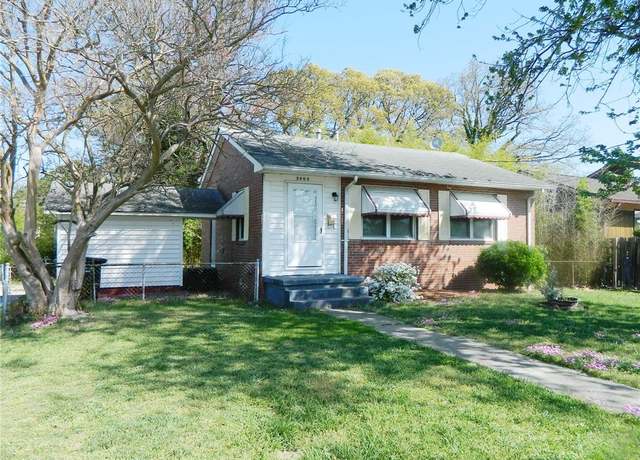 Property at 3602 Greenwood Dr, Portsmouth, VA 23701, 2 beds, 1 bath