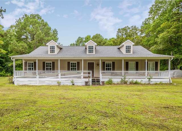 Property at 15522 Carroll Bridge Rd, Smithfield, VA 23430, 4 beds, 2 baths