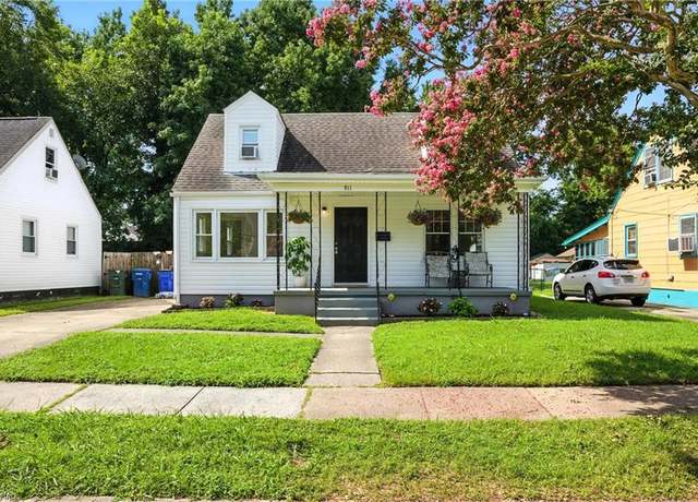 Property at 911 Marietta Ave, Norfolk, VA 23513, 3 beds, 2 baths