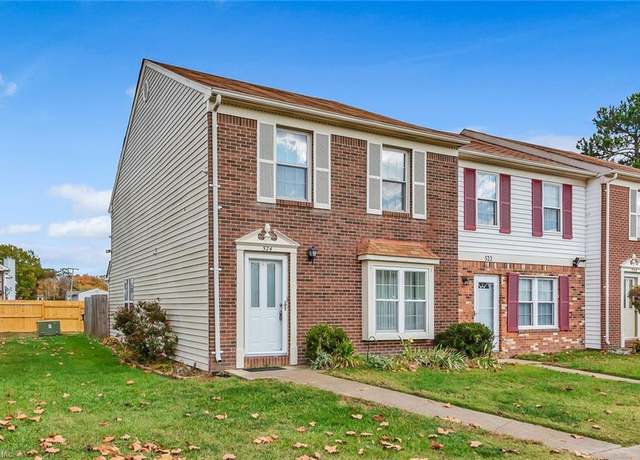 Property at 524 Hollomon Dr, Hampton, VA 23666, 3 beds, 2.5 baths