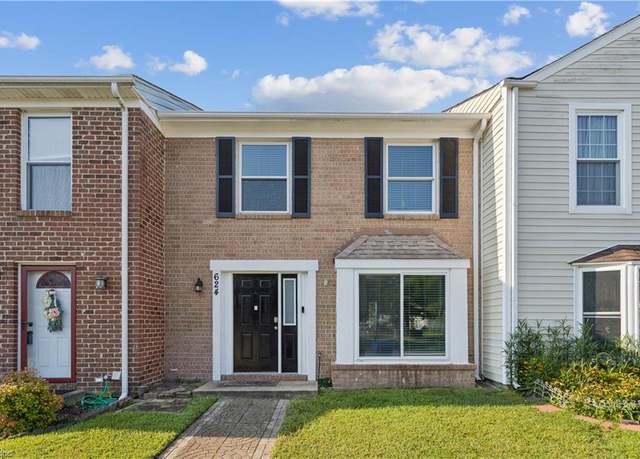 Property at 624 Chancery Sq, Virginia Beach, VA 23452, 2 beds, 1.5 baths