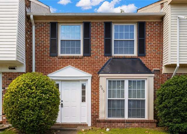 Property at 905 Twinbrook Ct, Virginia Beach, VA 23452, 2 beds, 2.5 baths