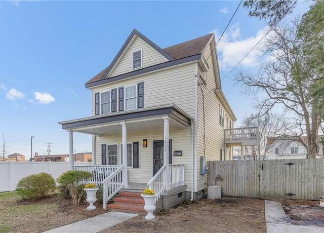 Property at 1215 W 27th St, Norfolk, VA 23508, 3 beds, 3 baths