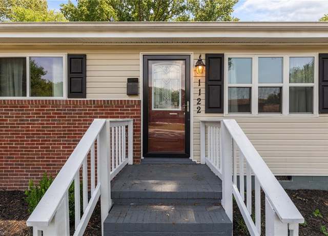 Property at 1122 Gatling Dr, Hampton, VA 23666, 3 beds, 2 baths