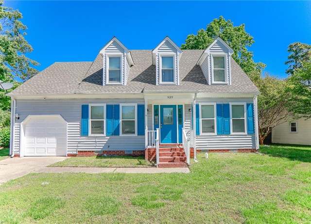 Property at 939 Coach Trl, Newport News, VA 23608, 4 beds, 2.5 baths