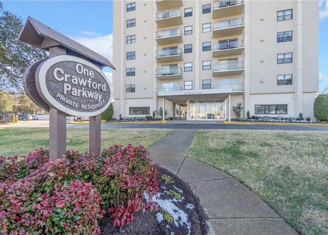 Property at 1 Crawford Pkwy #1306, Portsmouth, VA 23704, 2 beds, 1.5 baths